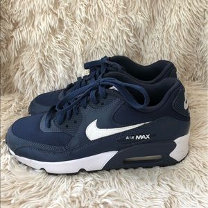 Navy Blue Nike Air Max 90 7Y / 8.5 Women’s